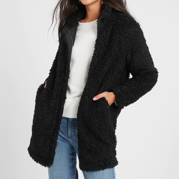 petite sherpa jacket